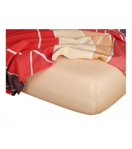 Dětské jersey prostěradlo medová