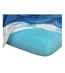 Jersey prostěradlo světlý tyrkys